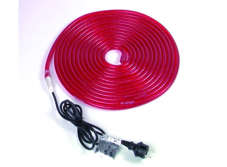 Eurolite Rubberlight RL1-230V red 5m 